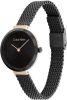 Calvin Klein Kwartshorloge Minimalistic T Bar Mesh 28 mm, 25200084 online kopen