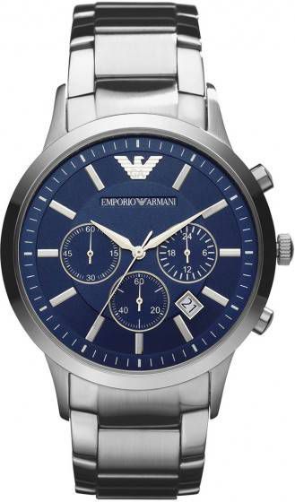 Emporio Armani Horloges Renato AR2448 Zilverkleurig online kopen