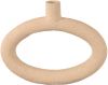 Present Time Decoratieve objecten Vase Ring oval wide polyresin Beige online kopen