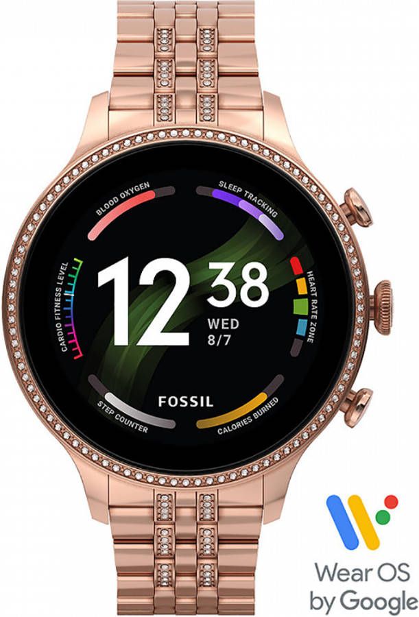 Fossil Smartwatches Gen 6 Smartwatch Ros&#233, goudkleurig online kopen