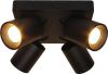 Lamponline Artdelight Spot Megano 4 Lichts Vierkant Zwart online kopen