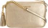 Michael Kors 9746 jet set medium camera bag leather pale gold online kopen