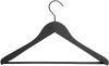HAY Soft Coat Wide Hanger Kleerhanger Zwart set van 4 online kopen