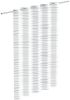 Eisl Douchegordijn White wave wasbaar antischimmel textiel gordijn(hoogte 200 cm ), ondoorzichtig gordijn ook voor de badkuip online kopen