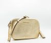 Michael Kors 9746 jet set medium camera bag leather pale gold online kopen