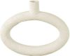 Present Time Decoratieve objecten Vase Ring oval wide polyresin Wit online kopen