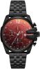 Diesel horloge DZ4566 Baby Chief Zwart online kopen